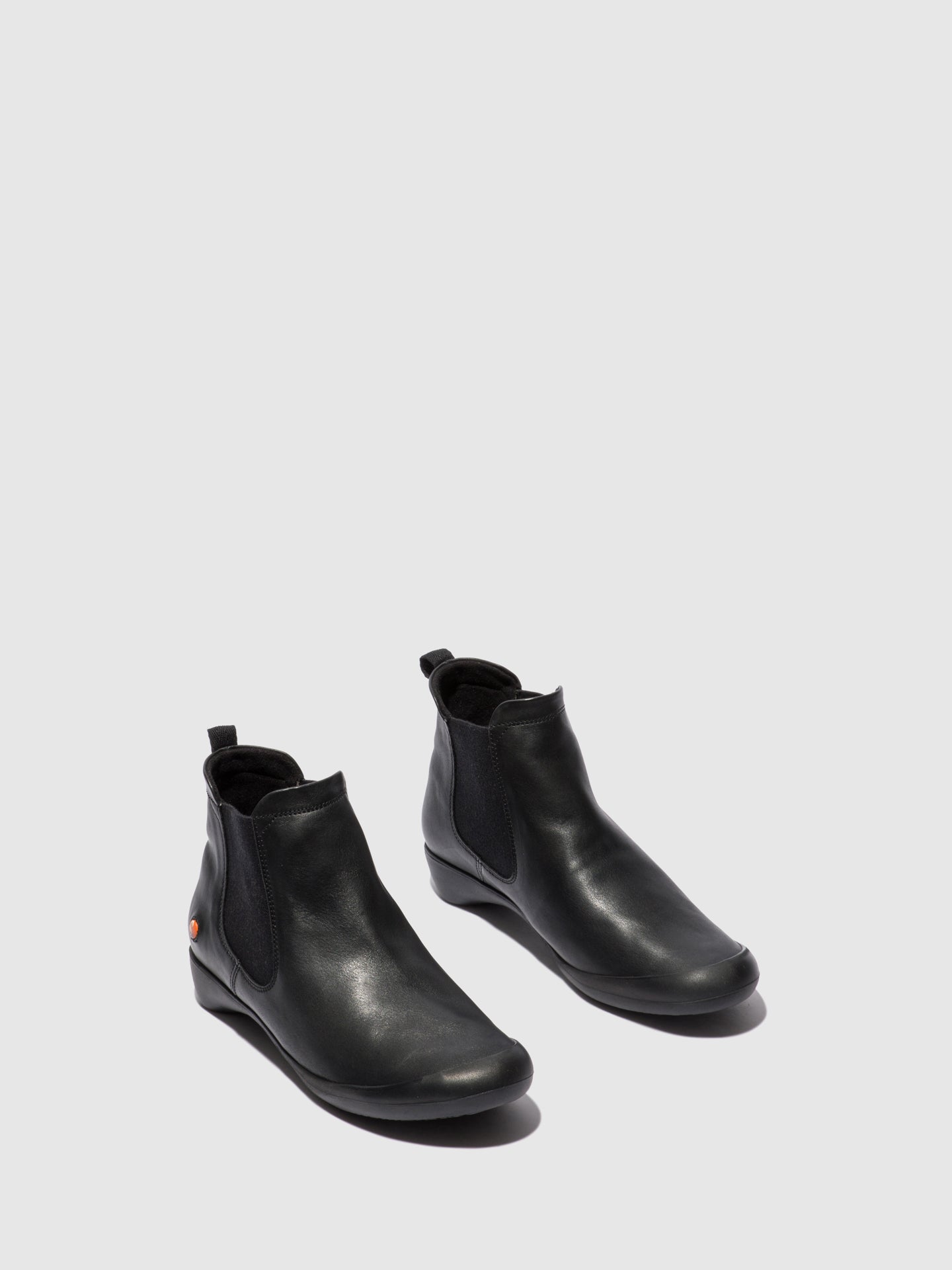 Softinos Chelsea Ankle Boots FARY BLACK